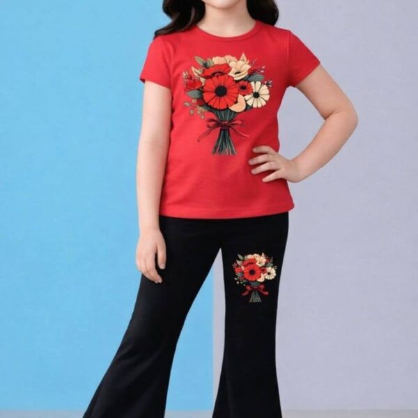 Baby Night Suit - (লাল)